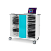 Zioxi onView Network charging cart for 16 laptops - includes USB-C cables - key lock