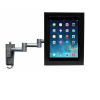 Flexible tablet wall holder 345 mm Securo XL for 13-16 inch tablets - black