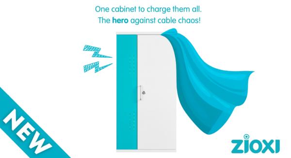 Maximize Efficiency with Zioxi's Wall-Mounted Smartphone Charging Cabinets