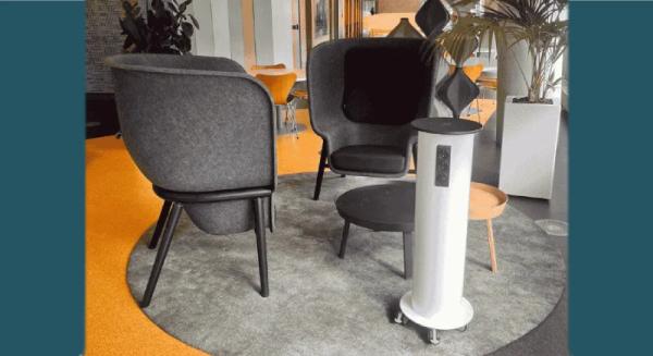 Mejorar la productividad en la oficina con los PowerHubs móviles de Zioxi