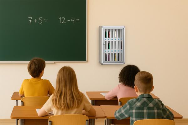 Telefoons uit het klaslokaal: zo berg je smartphones veilig op