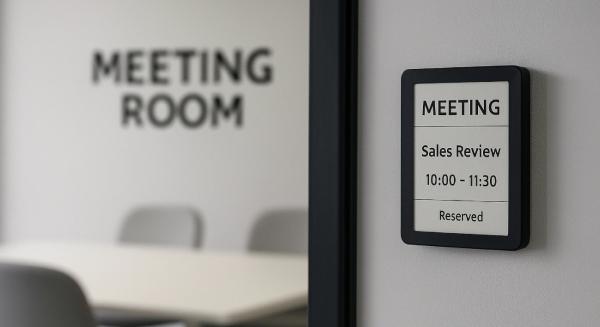 Bravour® Totem e Supporti E‑ink - Soluzioni di Digital Signage Sostenibili